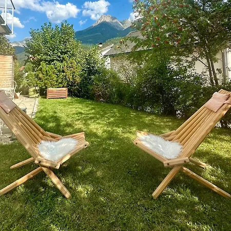 Apartment Blick Schloss Tarasp - Arventraum Mit Gartenspa Scuol