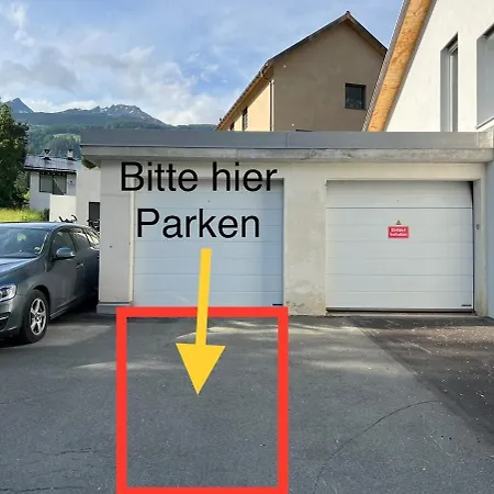 Blick Schloss Tarasp - Arventraum Mit Gartenspa Apartment *