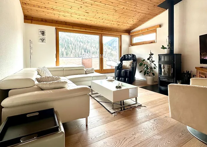 Apartmán Blick Schloss Tarasp - Arventraum Mit Gartenspa