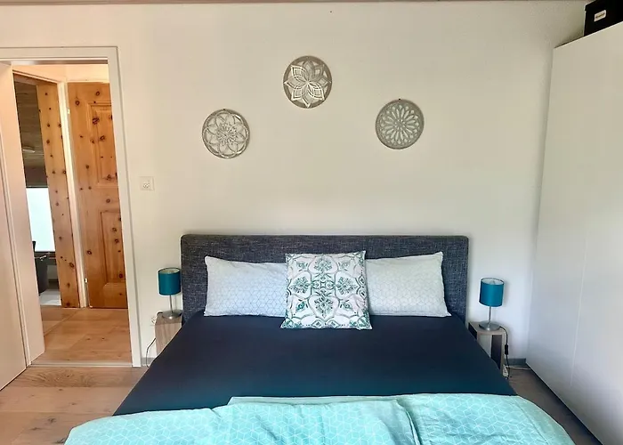 Apartmán Blick Schloss Tarasp - Arventraum Mit Gartenspa Scuol