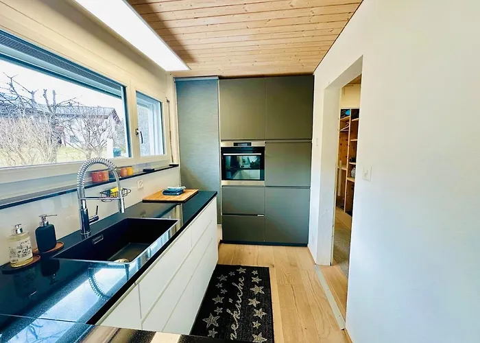 Apartmán Blick Schloss Tarasp - Arventraum Mit Gartenspa *