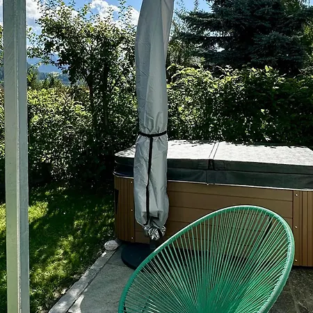 Blick Schloss Tarasp - Arventraum Mit Gartenspa Appartement Scuol