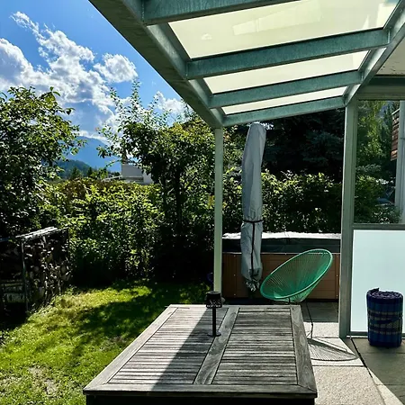 Apartment Blick Schloss Tarasp - Arventraum Mit Gartenspa *